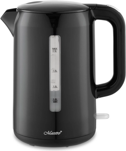 Bouilloire électrique 2,2 l 2200 W Maestro noire