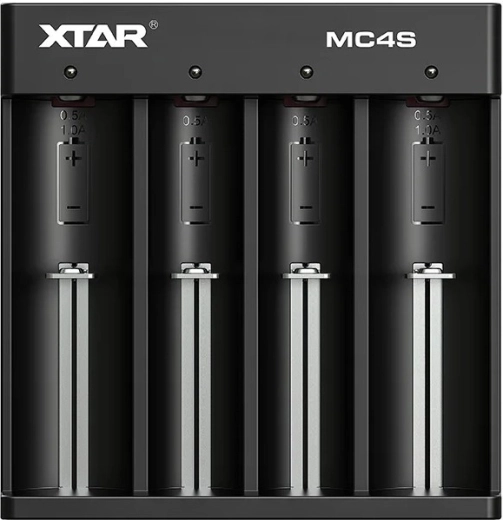 Chargeur d’accumulateurs Li-ion et Ni-MH XTAR MC4S - 1 pièce