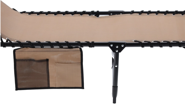 Cadre en acier solide et tension élastique de la toile