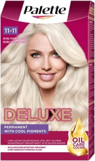 Palette Deluxe 11-11 blond titane ultra 50 ml