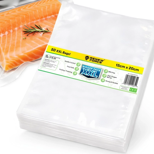 Sachets sous vide gaufrés RENEW FORCE 15 × 20 cm, 105 µm - 1 pièce