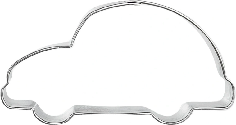 Emporte-pièce en acier inoxydable pour biscuits, voiture, 7,5 cm