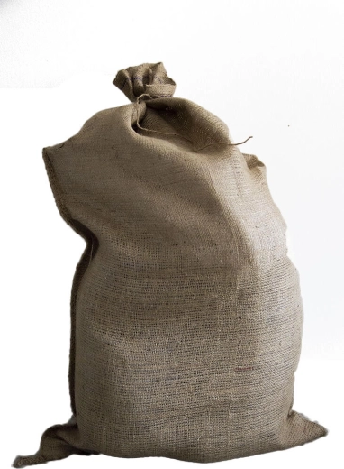 Sac en jute avec lien 95 × 56 cm