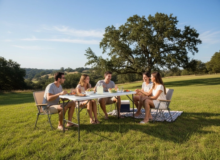 Structure stable pour événements en plein air