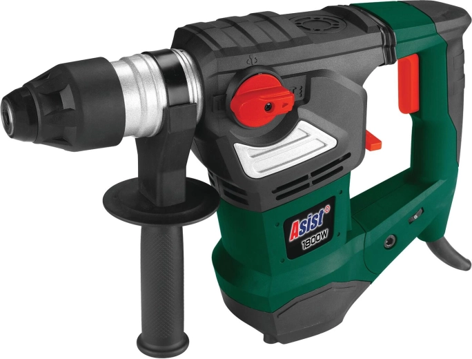 Marteau perforateur et burineur Asist 1800 W avec système SDS+ (mallette et accessoires)