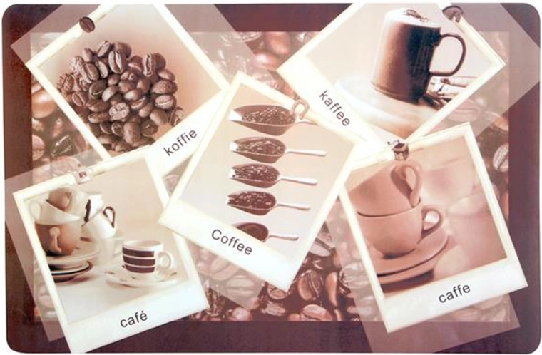 Set de table en plastique TORO avec motif café 28 × 43 cm, assortiment de motifs