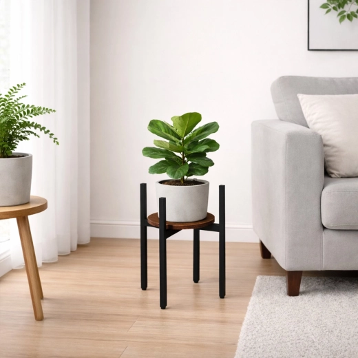 Style loft avec décor bois