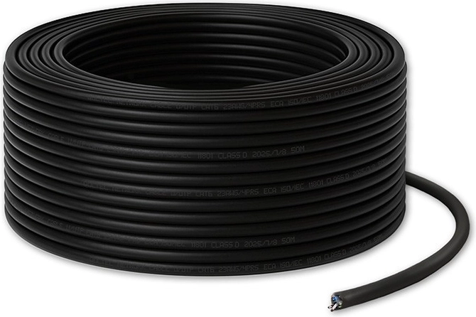 Câble patch réseau UTP CAT6 50 m noir