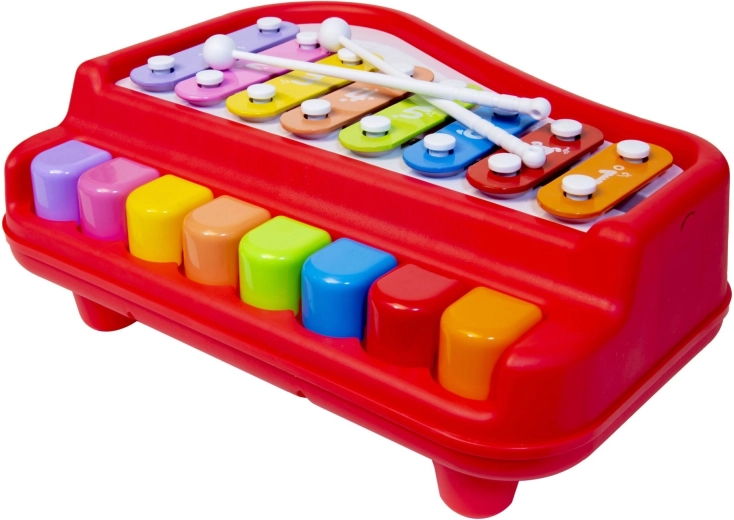 2en1 : petit piano et xylophone