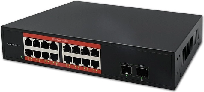 Deux liaisons montantes SFP pour des connexions optiques rapides