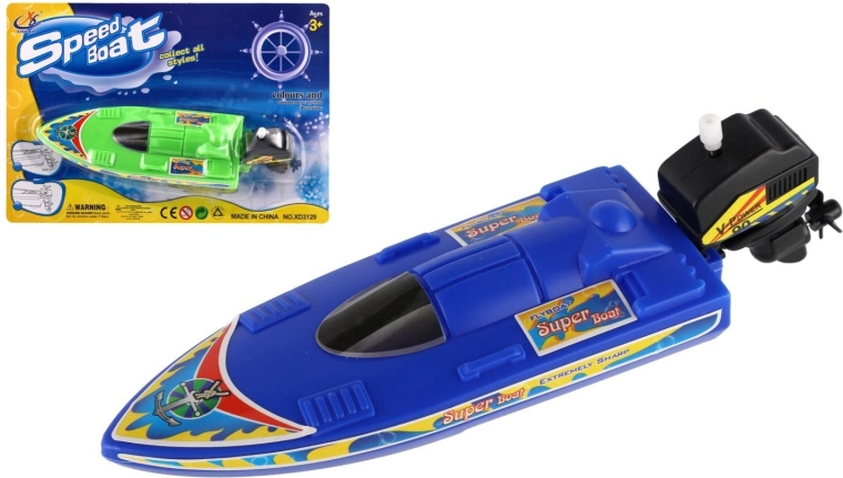 Wiky bateau à moteur à remonter pour l’eau 20 cm - 1 pièce