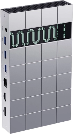Station d’accueil Peladn G2E Thunderbolt 5 argentée
