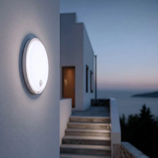 Design circulaire fin pour l’extérieur et l’intérieur