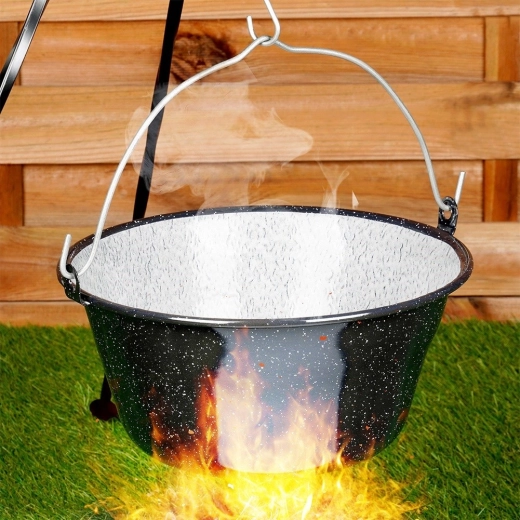 Idéal au-dessus du feu ou sur trépied