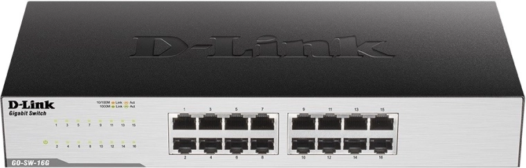 GO-SW-16G commutateur de bureau GIGABIT à 16 ports