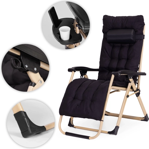 Tablette latérale pratique et structure stable