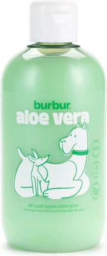 Burbur shampooing pour chiens à l’aloe vera, à la biotine et au provitamine B5 400 ml
