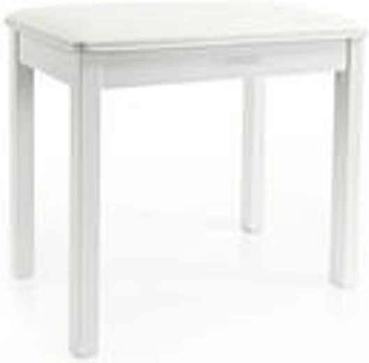 Tabouret fixe marron pour piano Sencor