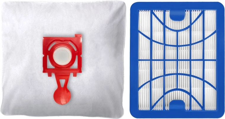 Ensemble de 18 sacs en microfibre et filtre HEPA pour aspirateurs Zelmer