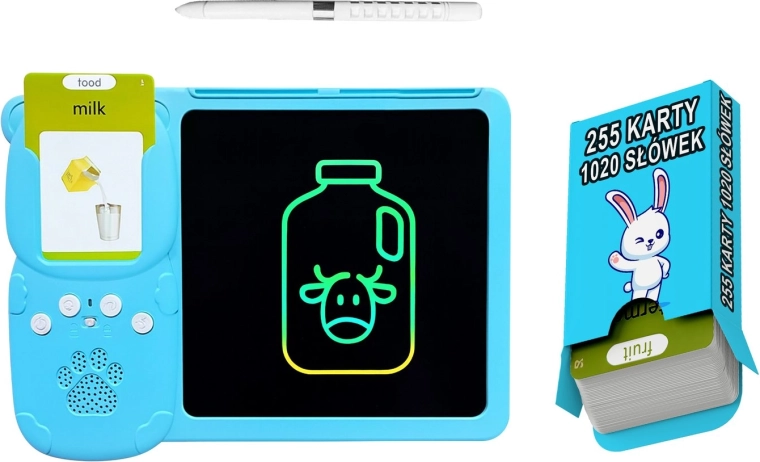 Lecteur interactif de cartes éducatives Renew Force avec tablette de dessin