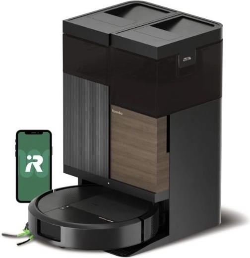 Aspirateur robot iRobot Roomba Plus 575 Combo avec station AutoWash, noir