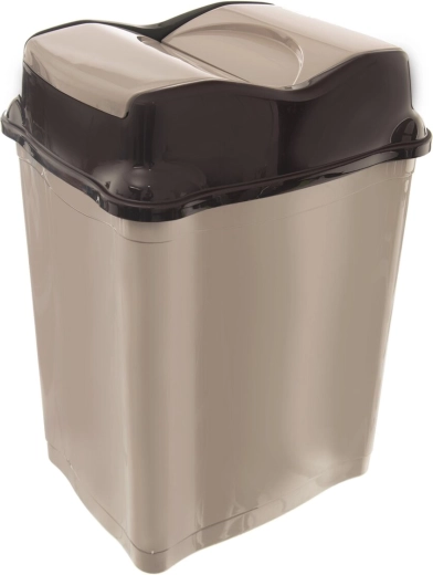 Poubelle Whirlpool 16 l, brun café