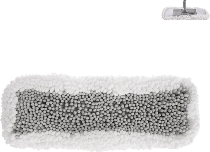 Housse de rechange en microfibre pour balai-mop CLEAN SYSTEM - 1 pièce