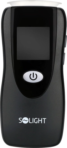 Testeur d’alcool professionnel sans contact Solight avec capteur Fuel Cell (0–5 ‰ BAC) - 1 pièce
