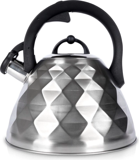 Bouilloire en acier inoxydable avec sifflet 3,4 l Orion