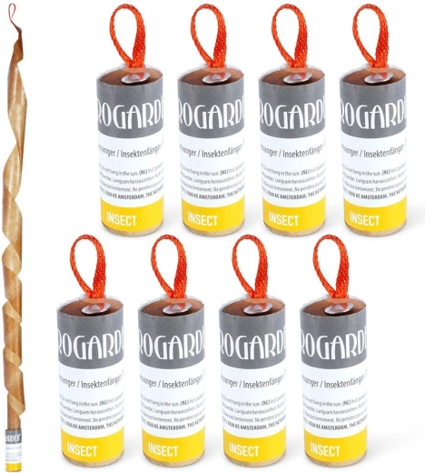 Ruban attrape-mouches 8 pcs