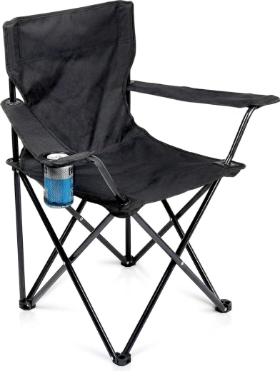 Chaise de camping pliante avec étui