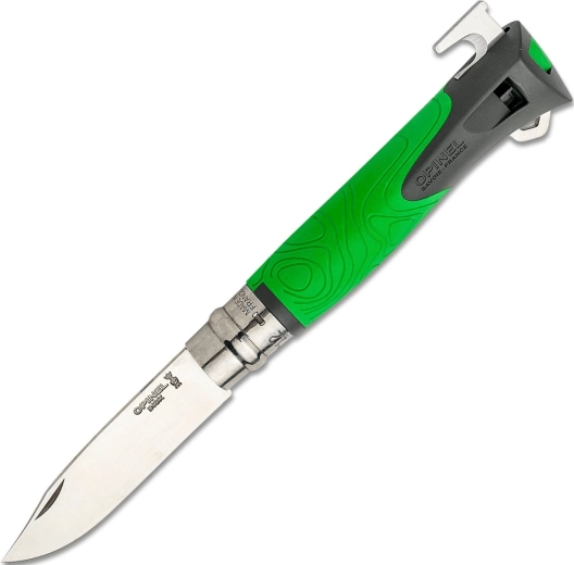 Couteau de poche/outdoor pliant Opinel Explore N°12 10 cm vert