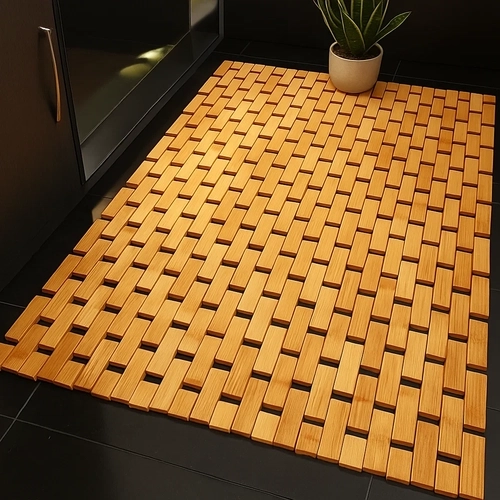 Dimension pratique 80 × 50 cm pour la douche et le lavabo