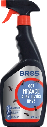 Bros spray 007 pour fourmis et insectes rampants 500 ml
