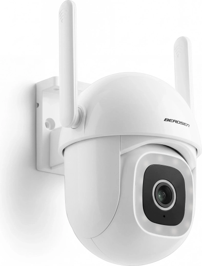 Tête rotative PTZ et large champ de vision pour une surveillance complète