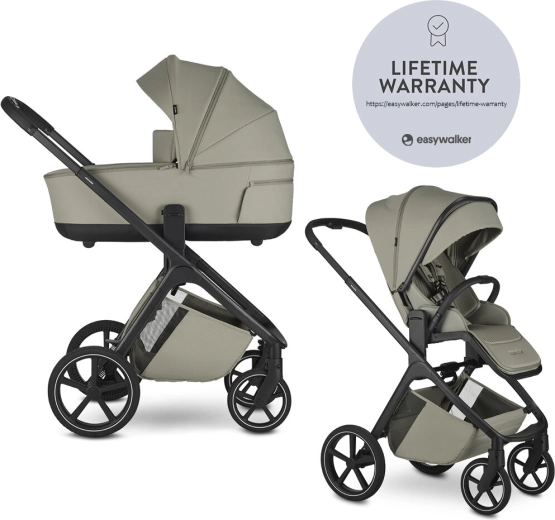 Poussette combinée Easywalker Zoey almond taupe