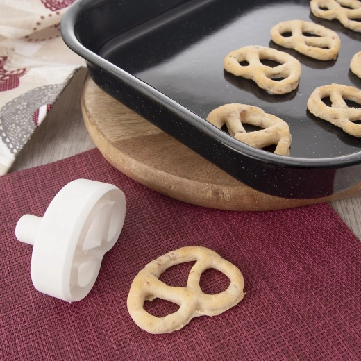 Forme de bretzel uniforme dès la première pression