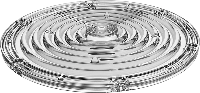 Lentille de remplacement Solight 90° pour high bay WPH-150W-007 et WPH-100W-007