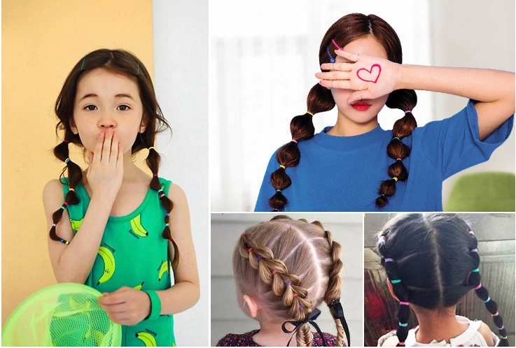 Doux pour les cheveux des enfants, parfaits pour les tresses