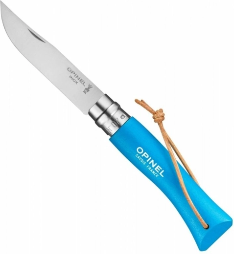 Opinel N°07 Trekking couteau de poche 8 cm hêtre bleu