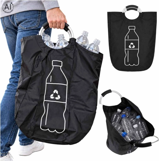 Sac pour bouteilles consignées et tri des déchets