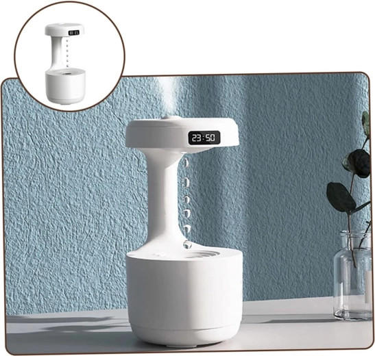 Impressionnant effet antigravité des gouttes