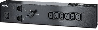 Bypass de maintenance APC pour onduleur 10 A avec connecteur C14 et 6× C13