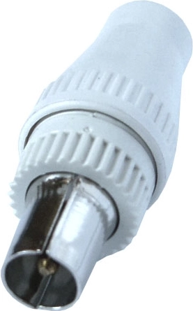 Solight connecteur d’antenne coaxial droit type Italie, 10 pièces