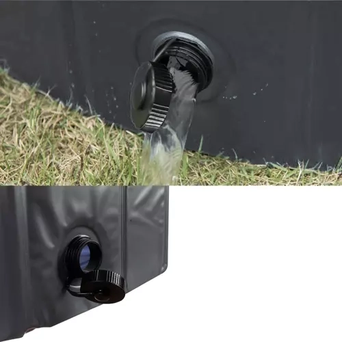 Vidange rapide de l’eau grâce à la valve