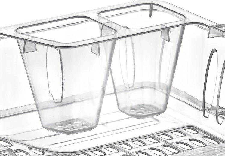 Bac amovible et drainage rapide