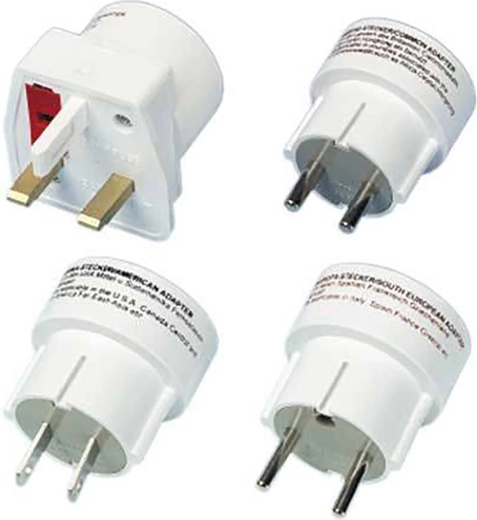 Set d’adaptateurs de voyage VIVANCO RS 4 W (4 pcs)
