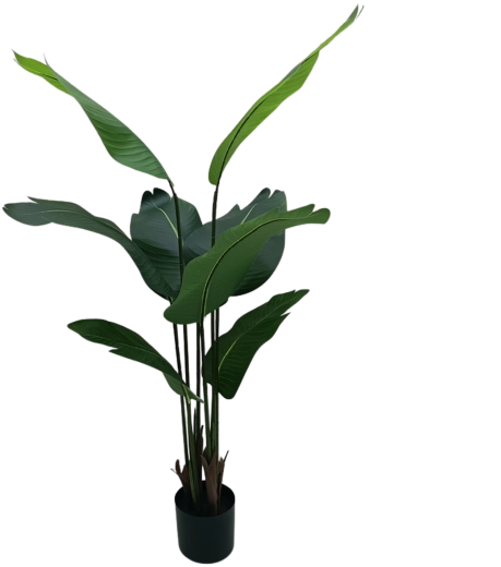 Bananier artificiel en pot de 120 cm