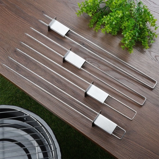 Poignées plates confortables et pointes affûtées