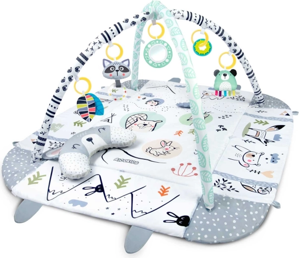 Coussin moelleux pour le tummy time